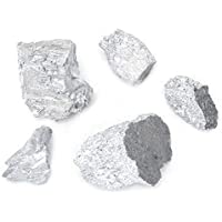 Muestras Metales Laboratorio - Antimonio Metal De Materiales 99-99% Alta Pureza Sb Del Elemento Terrones Bloque (200 G)